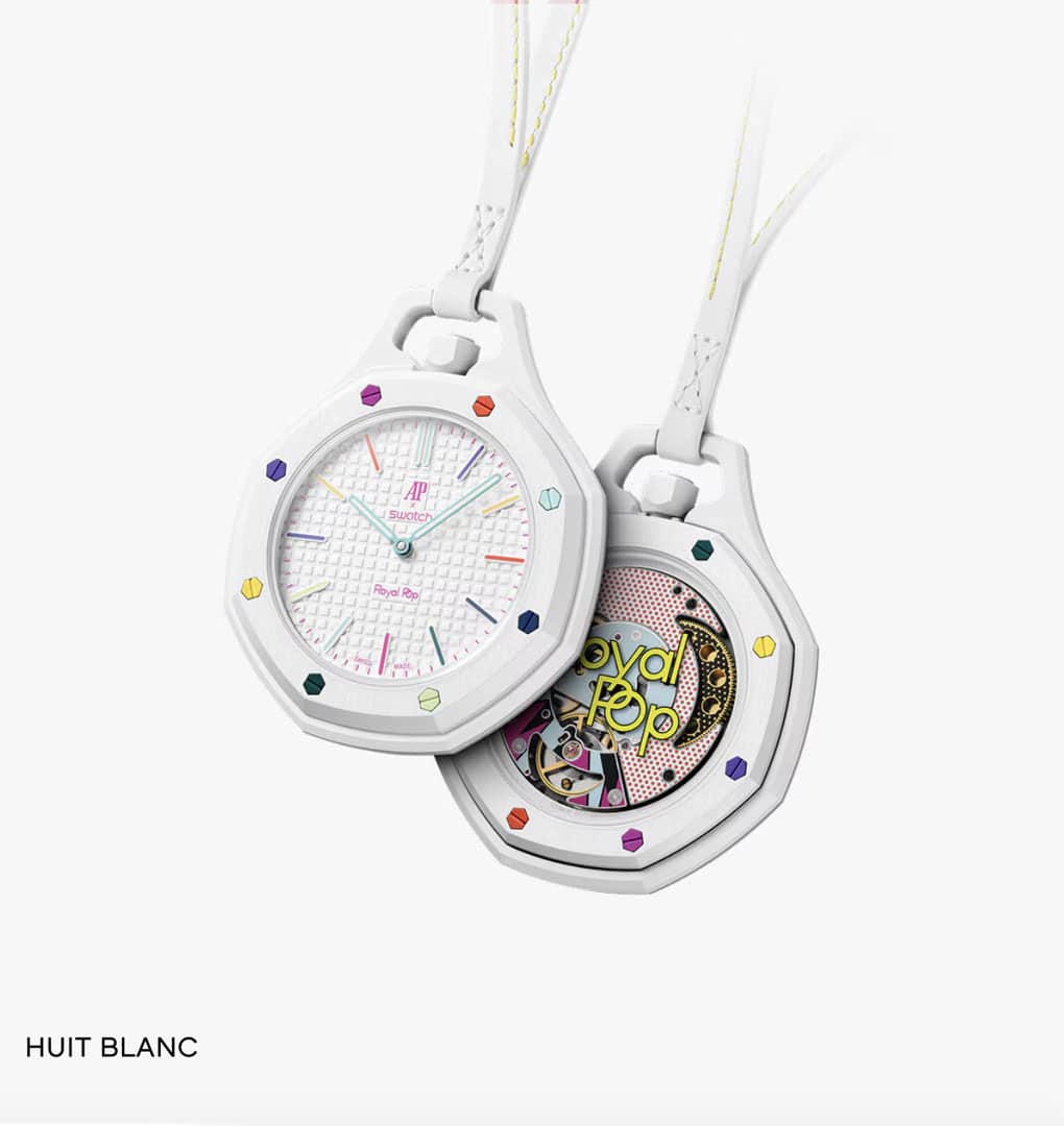 Royal Pop Huit Blanc - WATCH SWF